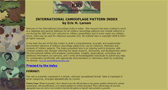 Desktop Screenshot of camouflageindex.camouflagesociety.org